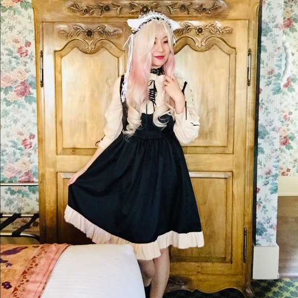 NEW Sweet Harajuku Lolita Dress - Picture 9 of 16